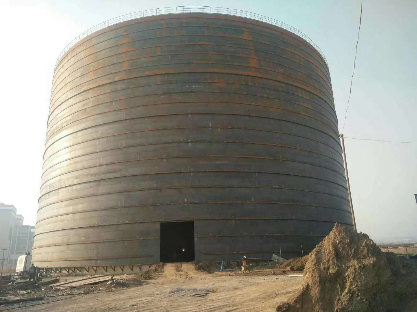 景洪承建大型钢板库的好处及原理