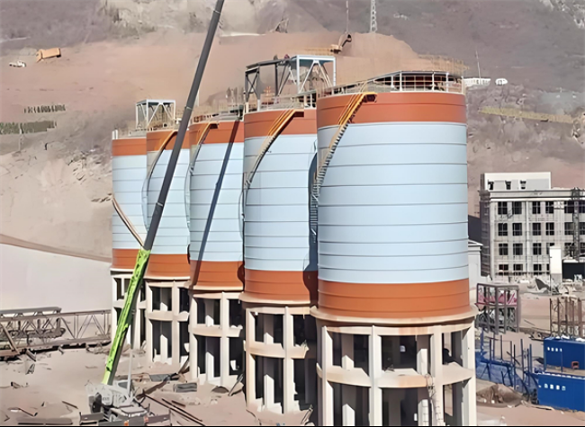 景洪高架钢板仓