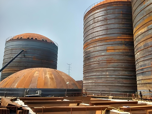 景洪焦粉钢板仓